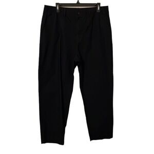 Gap Men's Black‎ Straight Leg Buttoned Drawstring Cargo Pants Size L